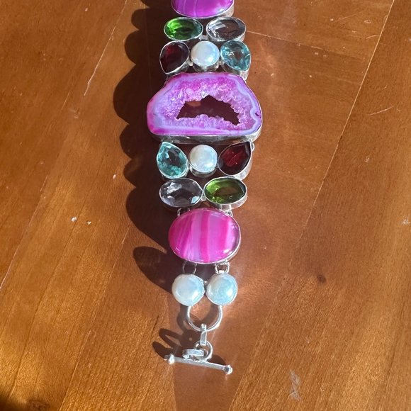 Colorful Link Bracelet #1 - Picture 2 of 4